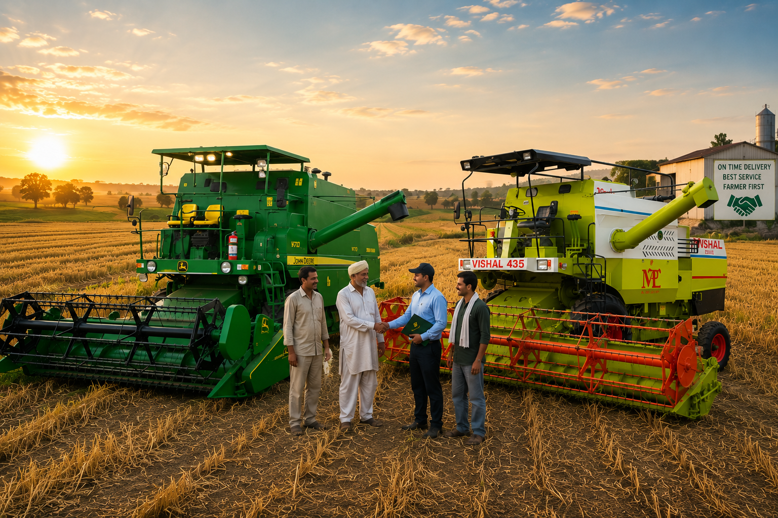 2 × Harvesters
